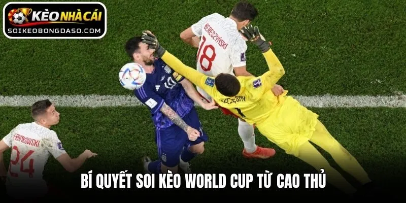 Bí quyết soi kèo World Cup từ cao thủ
