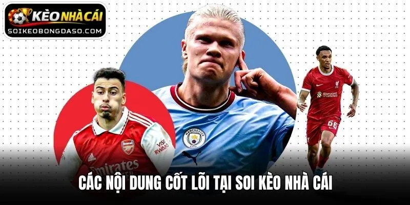 Các nội dung cốt lõi tại soi kèo nhà cái